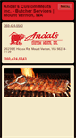 Mobile Screenshot of andalscustommeats.com